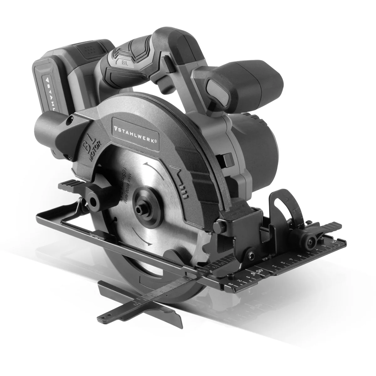 STAHLWERK AKS-20 ST Akku Handkreissäge Brushless-Technologie mit 900 Watt und 4.500 U/min zum Schneiden von Holz, PVC, MDF, Sperrholz und anderen Materialien - Image 6