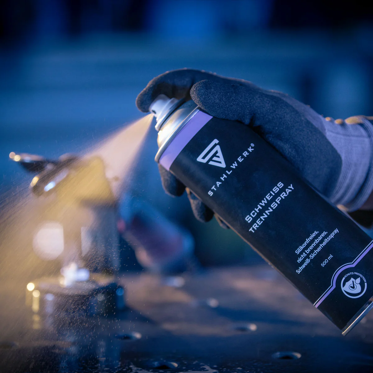 STAHLWERK Schweiß-Trennspray, multifunktionales Sicherheits-Spray zum Schweißen, geeignet für Industrie, Werkstatt und DIY - Image 4
