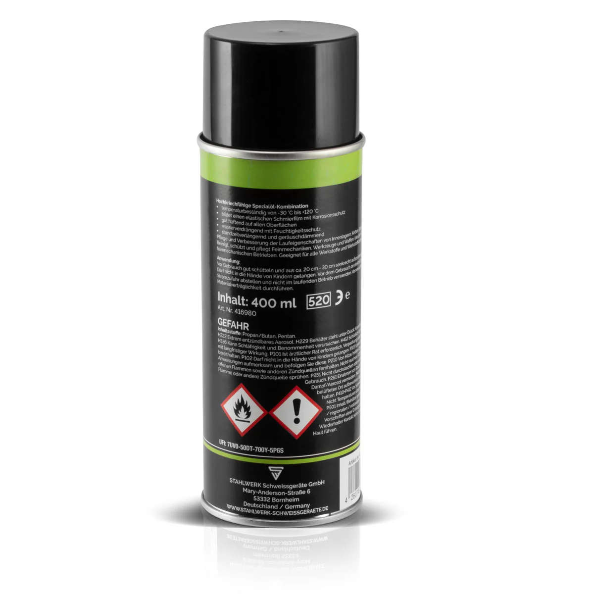 STAHLWERK Profi-Kriechöl zum Sprühen Universal- Gleit- und Schmiermittel in 400 ml Dose - Image 3