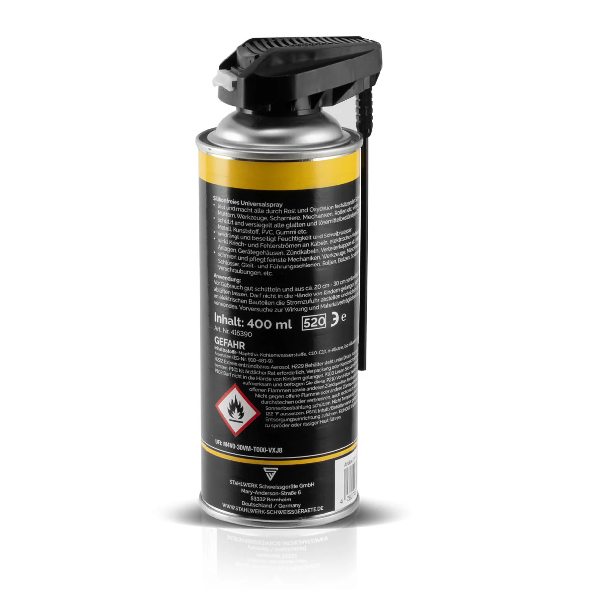 STAHLWERK 3er Set Multi Spray SW 40 multifunktionales Kriech- und Wartungsöl / Multifunktions-Spray für Haushalt, Industrie und Werkstatt - Image 5