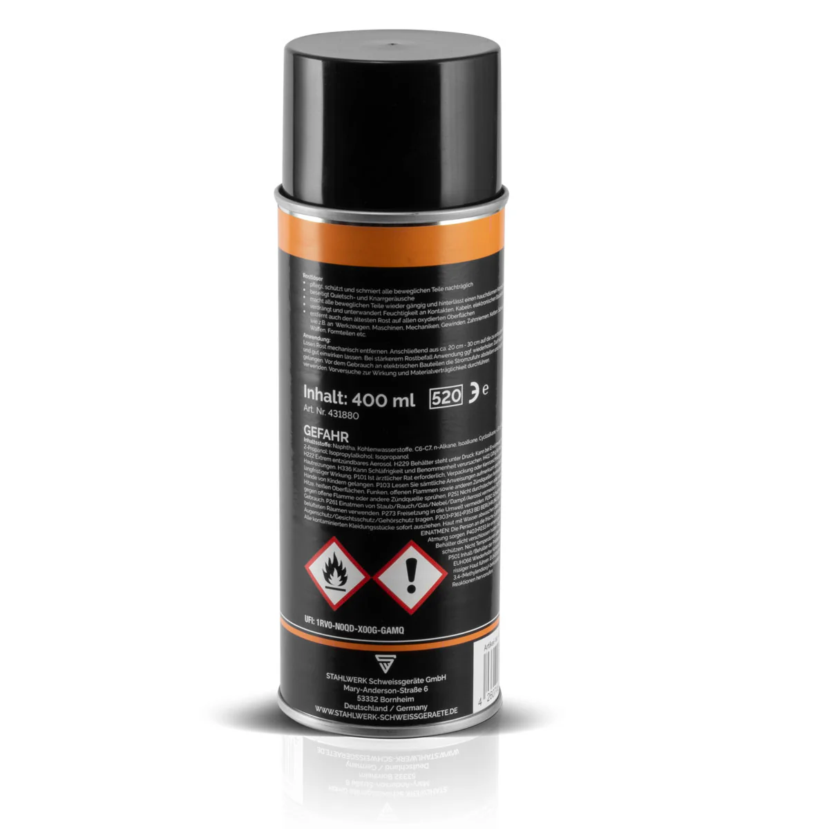 STAHLWERK 2er Set Rostlöser Extra Stark, multifunktionales Spray zum Lösen und Entfernen von Rost und Oxidation - Image 5
