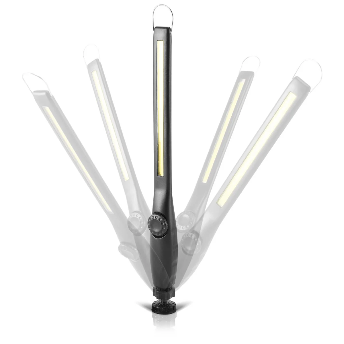 STAHLWERK LED Arbeitsleuchte AL-300 ST Leistungsstarke Stableuchte / Stablampe / Taschenlampe mit integriertem Akku, USB-Anschluss und schwenkbarem Magnetfuß, stufenlos regulierbar - Image 7