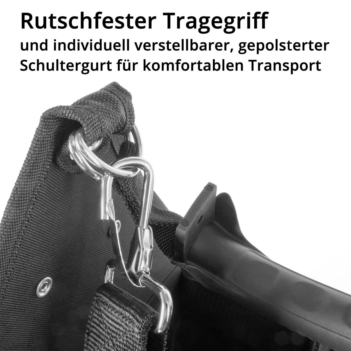 STAHLWERK Werkzeugtasche mit 11 Außentaschen und 2 großen Innenfächern mit jeweils 5 Innentaschen, robuste Montagetasche / Werkzeugkoffer / Werkzeugbeutel mit Tragegriff und Schultergurt aus strapazierfähigem Polyester-Gewebe - Image 12
