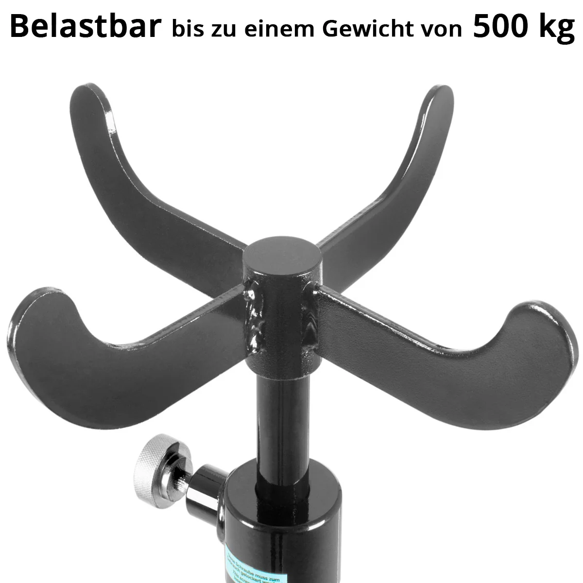 STAHLWERK Hydraulischer Getriebeheber TJ-500 ST belastbar bis zu 500 kg, Motorheber | Faulenzer | Motorträger zum Ein- und Ausbau von Getrieben, Achsen und Abgasanlagen - Image 2