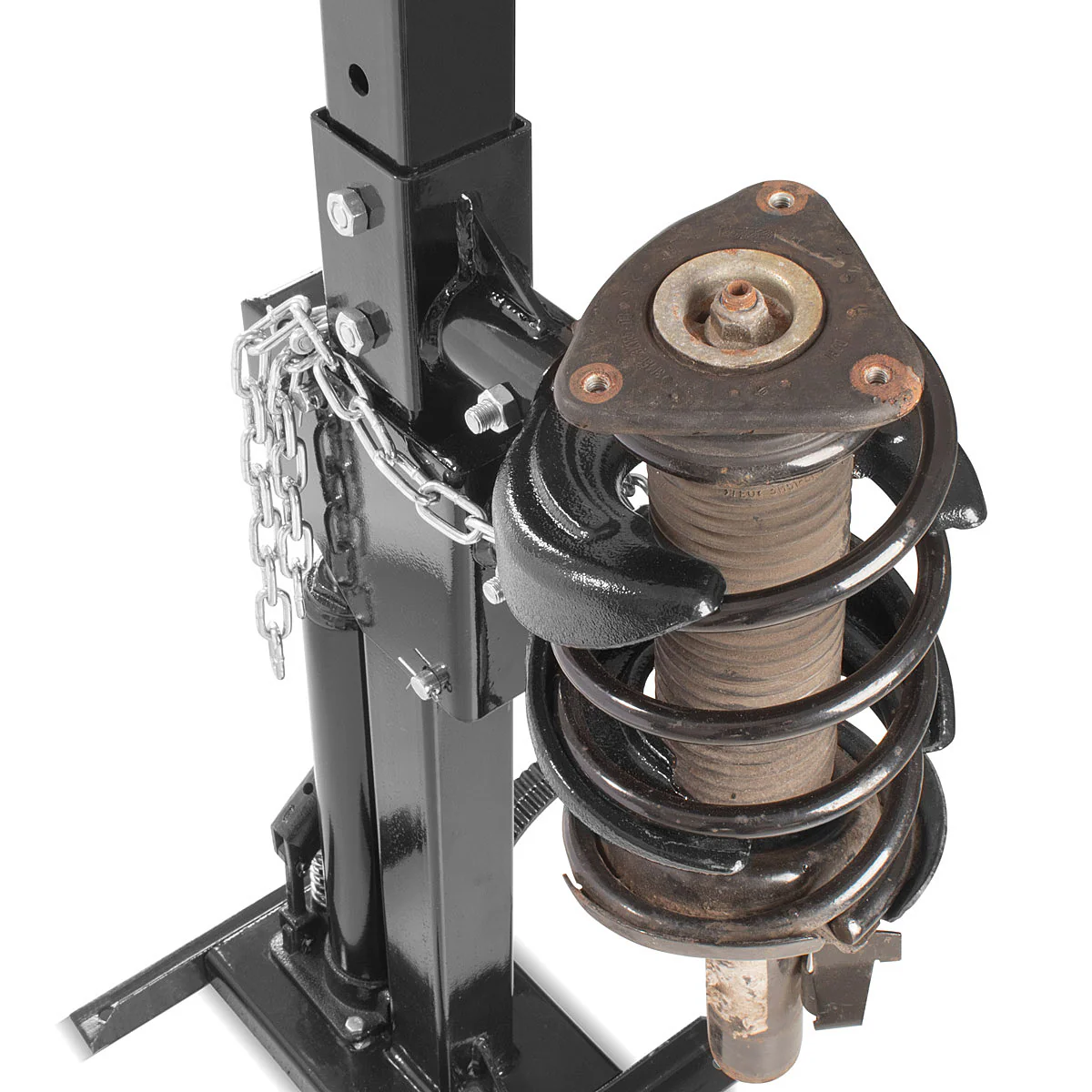 STAHLWERK Hydraulischer Federspanner HSC-820 ST mit 1t Spannkraft zur Montage und Demontage von Stoßdämpferfedern, Universal-Montagespanner | Tuning Werkzeug | Federbeinspanner für Kfz - Image 8