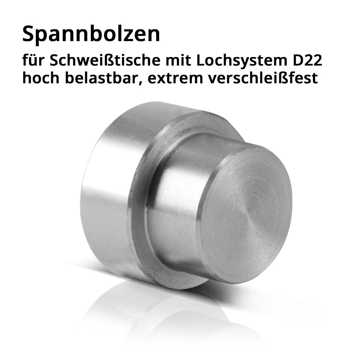STAHLWERK Schweißtisch-Zubehör-Basic-Set Hochwertige Spann- und Fixierhilfen für D22 Lochsystem mit 2 Schraubzwingen und 4 Spannbolzen - Image 7