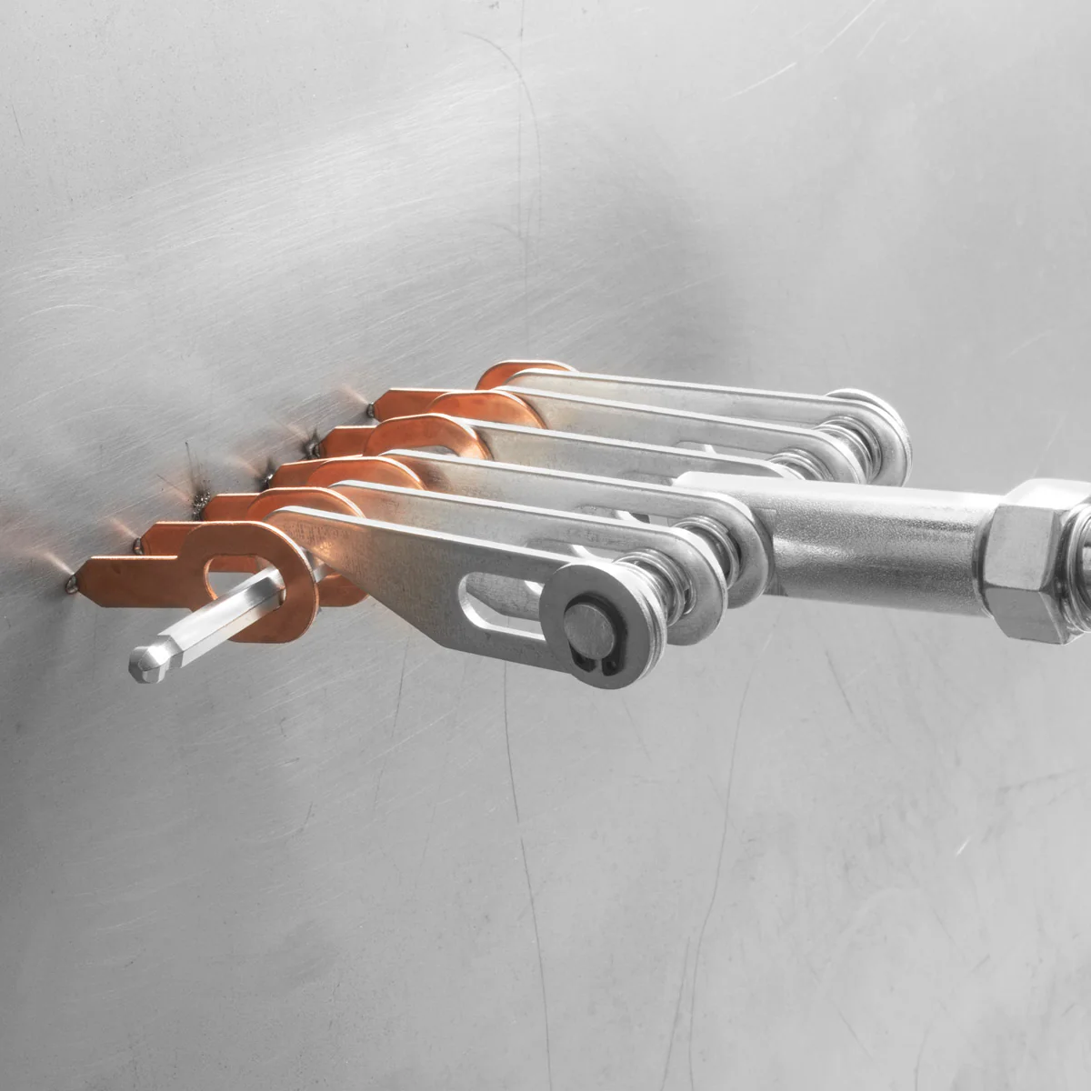 STAHLWERK Ausbeulkralle / Zugkralle / Dellenabzieher, Smart Repair Zubehör für Ausbeulspotter / Dellenlifter / Punktschweißgerät / Ausbeulwerkzeug zur professionellen Reparatur von Kfz Karosserien - Image 5