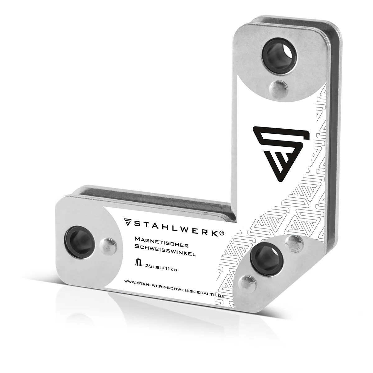 STAHLWERK 4er Set Magnet-Schweißwinkel 11,3 kg | 25 lbs praktischer Schweißmagnet | Magnetwinkel | Schweißpositionierer mit starker Haftkraft - Image 5