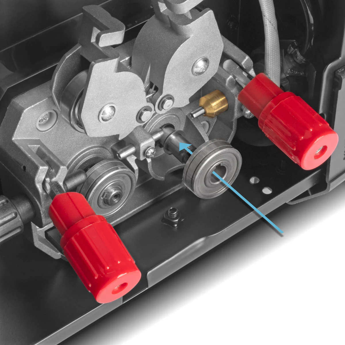 STAHLWERK 4er Set Drahtführungsrolle / Drahtvorschubrolle mit 0,6 / 0,8 mm V-Profil und 1,0 / 1,2 mm U-Profil zum Schweißen von Aluminium, Fülldraht und Massivdraht mit MIG MAG Schweißgeräten - Image 5