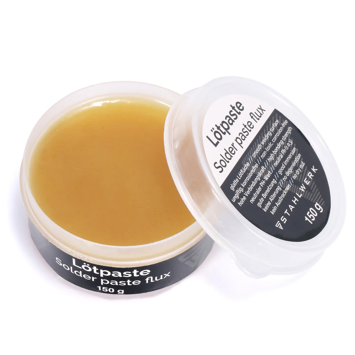 STAHLWERK Lötzubehör Set mit Lötkolbenspitzen-Reiniger Lötpaste 150 g - Image 5
