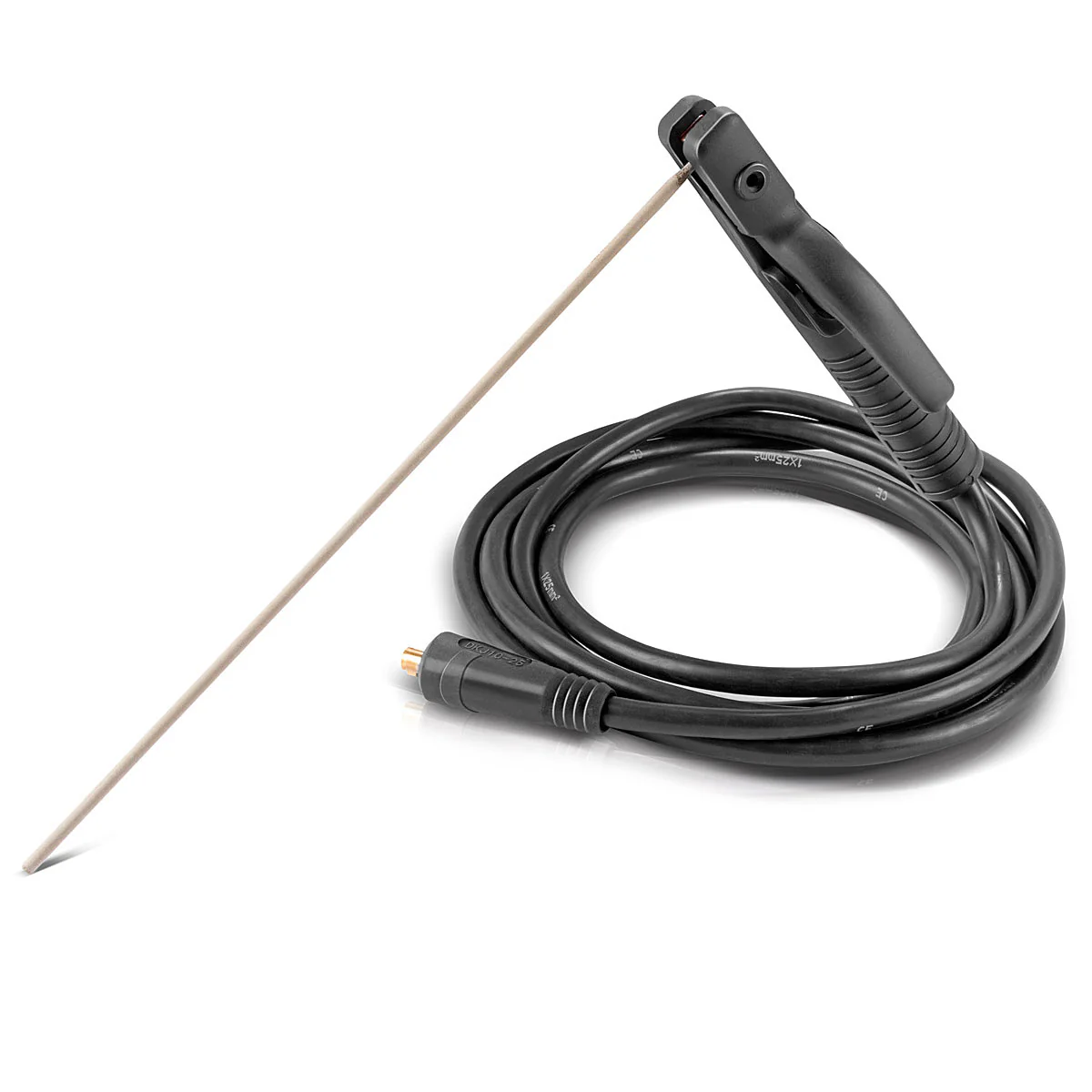 STAHLWERK MMA | ARC Elektrodenhalter bis 200 A Schweißzange | Elektrodenzange | Elektrodenklemme für Schweißgeräte inklusive 8 m Schweißkabel mit 25 mm² und 13 mm Stecker - Image 4