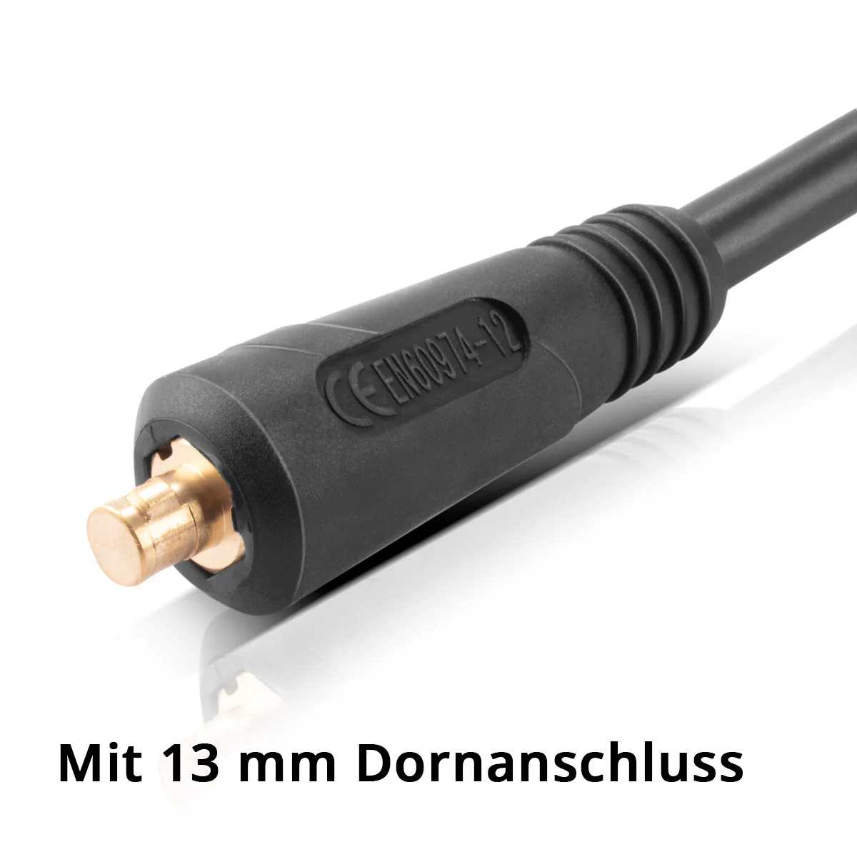 STAHLWERK MMA | ARC Elektrodenhalter bis 200 A Schweißzange | Elektrodenzange | Elektrodenklemme für Schweißgeräte inklusive 8 m Schweißkabel mit 25 mm² und 13 mm Stecker - Image 6