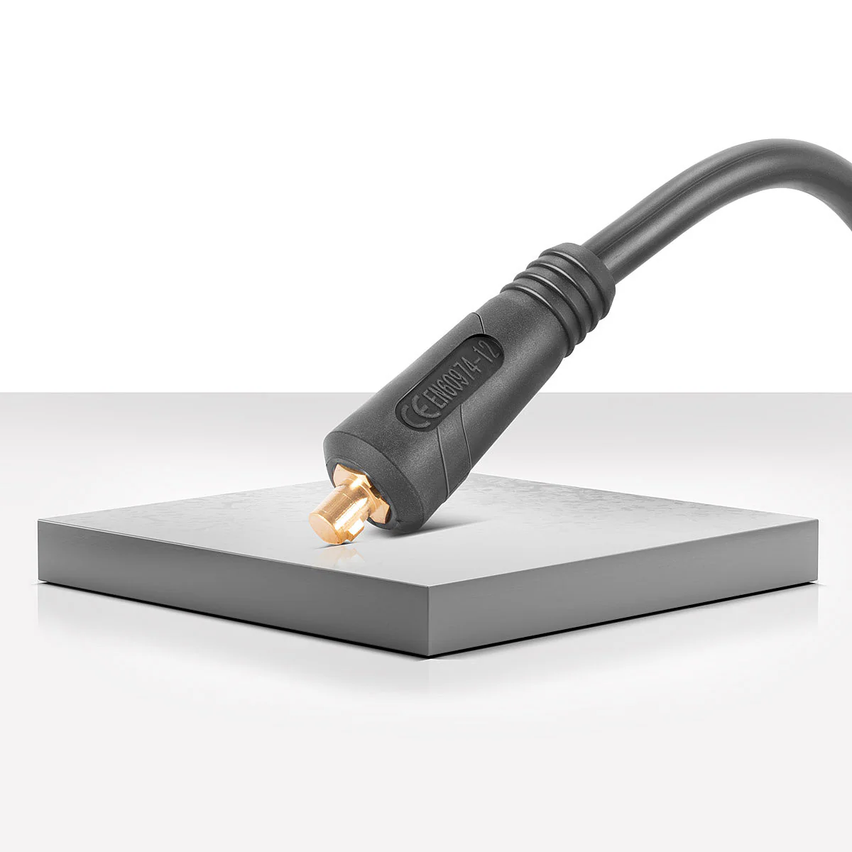 STAHLWERK Massezange bis 300 A Masseklemme | Erdungsklemme inklusive 3 m Schweißkabel | Massekabel mit 25 mm² und 13 mm Stecker - Image 5