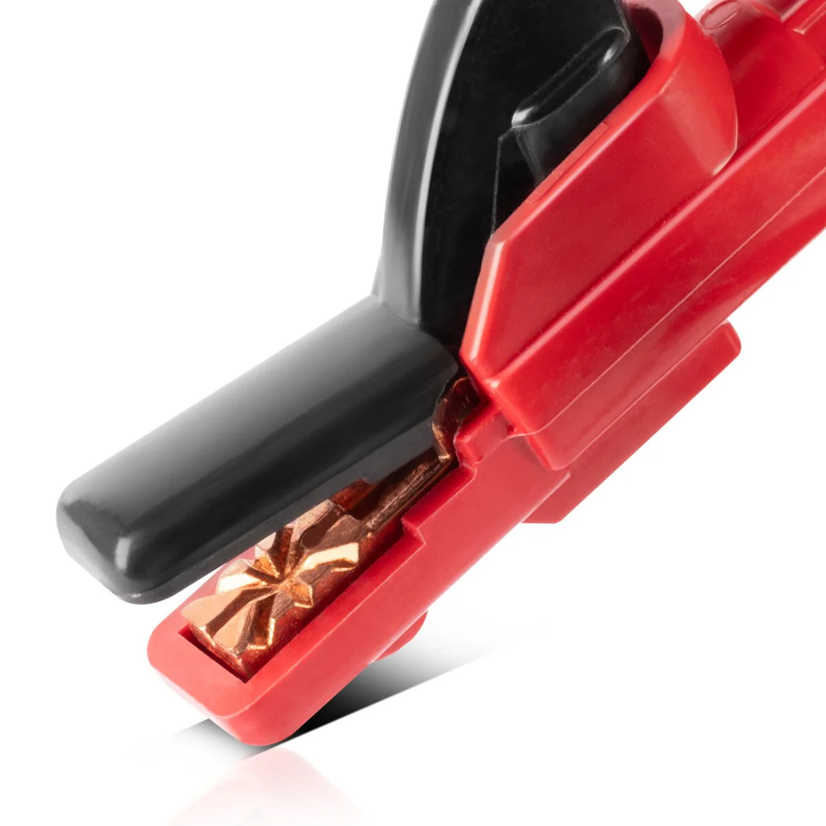 STAHLWERK MMA | ARC Elektrodenhalter bis 200 A Schweißzange | Elektrodenzange | Elektrodenklemme für Schweißgeräte inklusive 8 m Schweißkabel aus reinem Kupfer mit 25 mm² und 9 mm Stecker - Image 7