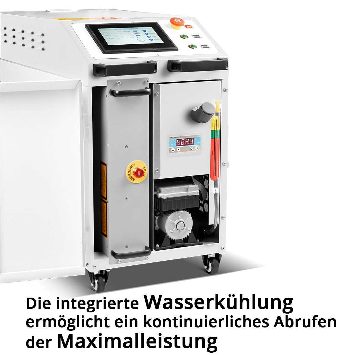 STAHLWERK 3-in-1 Laser-Schweissgerät WCD-1500 Laser Pro mit 1500 Watt, professionelle Handlaser-Schweißanlage zum präzisen Schweißen, Schneiden und Entrosten - Image 8