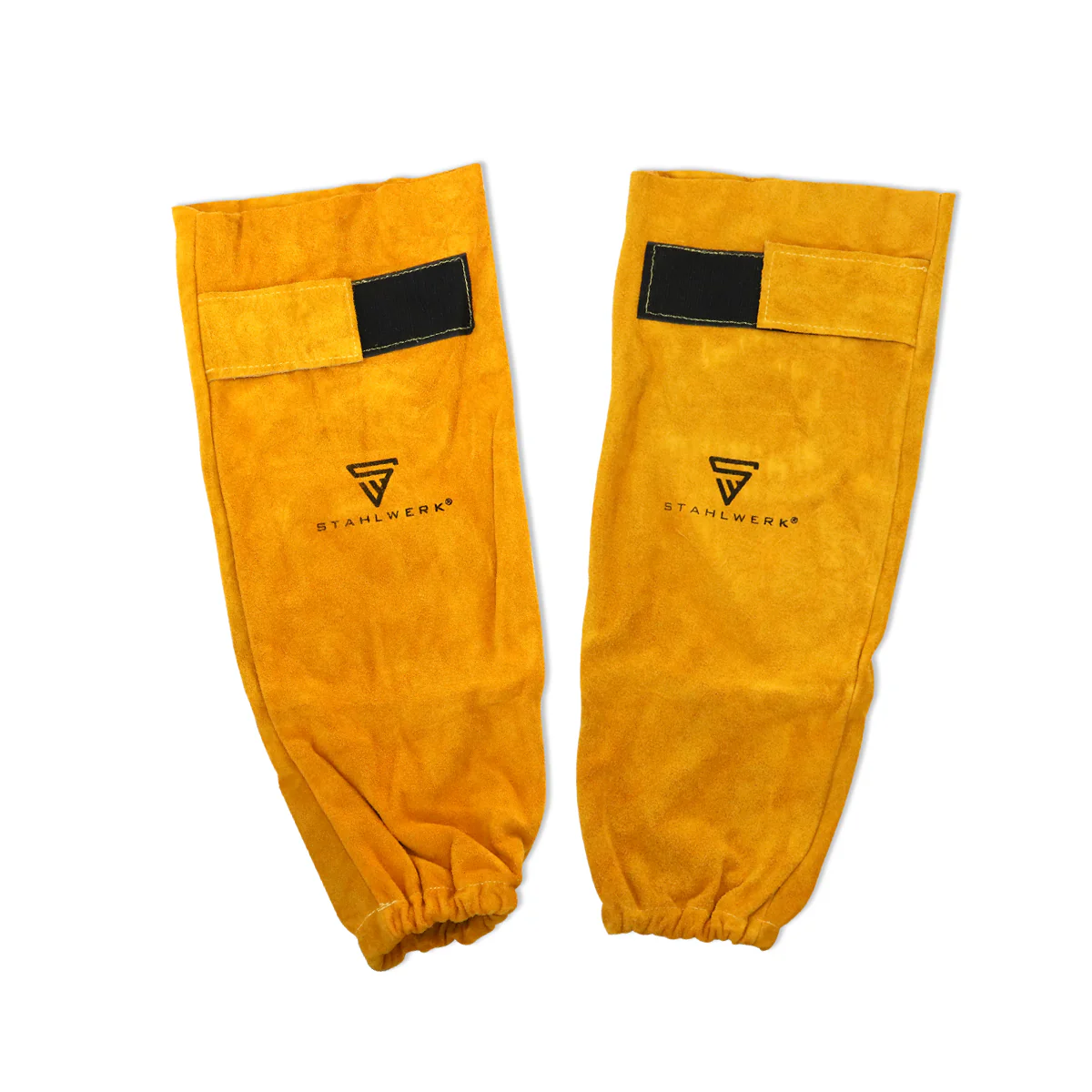STAHLWERK Schweißer-Armspritzschutz aus Echt-Leder / hochwertige Schutzkleidung / Armstulpen / Schweißärmel - Image 3
