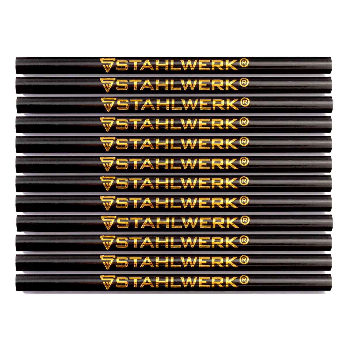 STAHLWERK Zimmermannsbleistift 12er Set