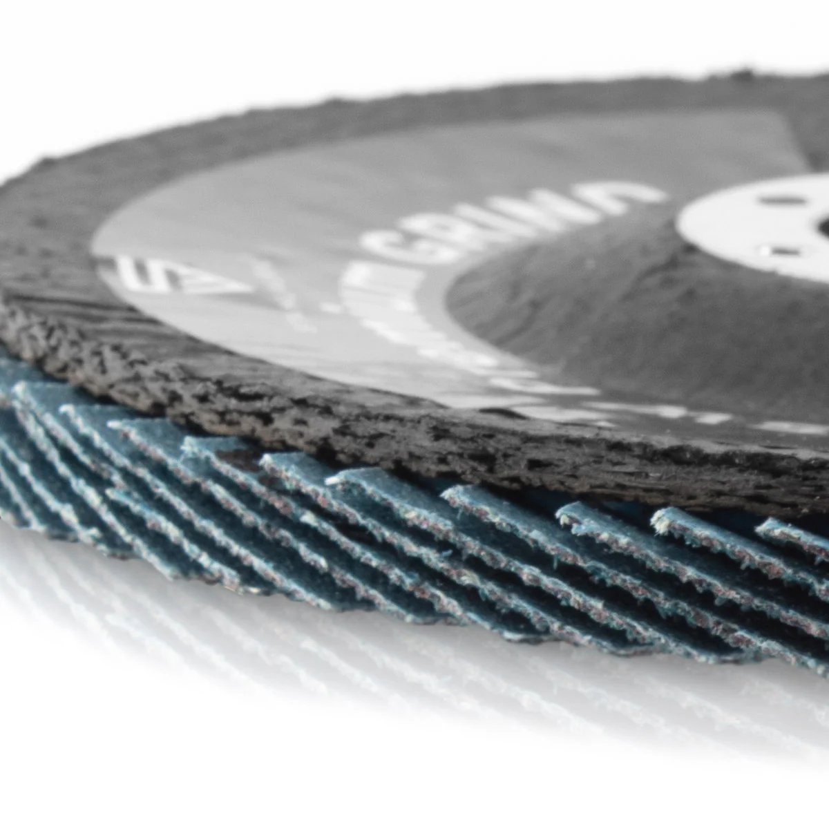 STAHLWERK PREMIUM GRIND P80 Fächer- und Lamellenscheibe Schleifscheibe Ø125 mm 10er Set - Image 2