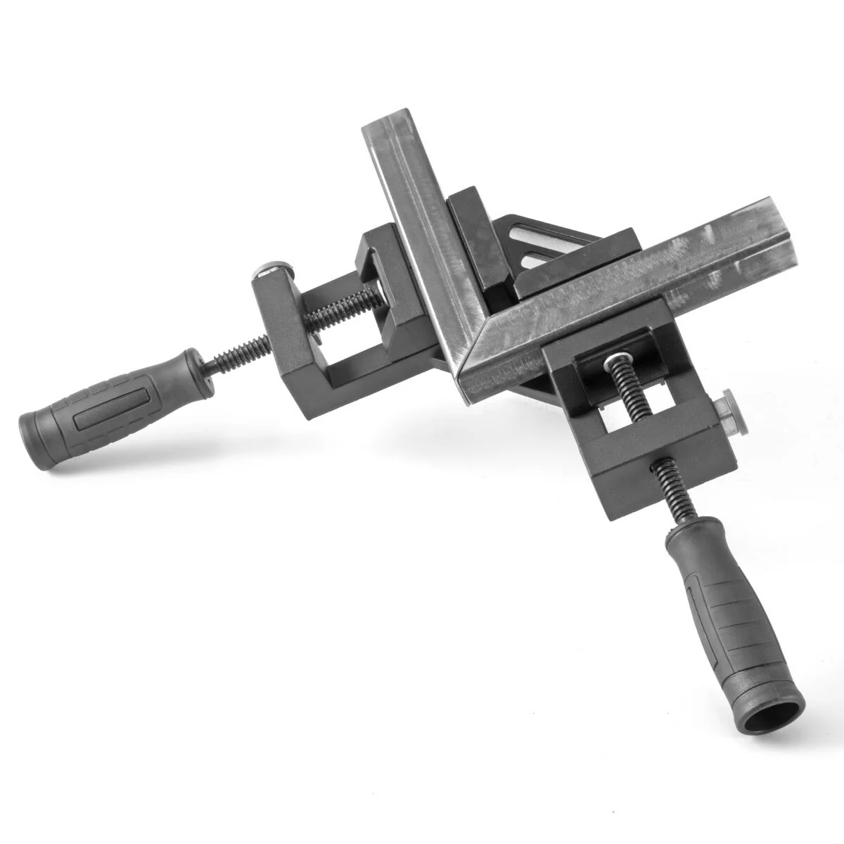 STAHLWERK DW-90 ST Stabile Doppelgriff-Winkel-Klemme und leichter Eckspanner für Werkstücke aus Metall, Holz und Kunststoff - Image 6