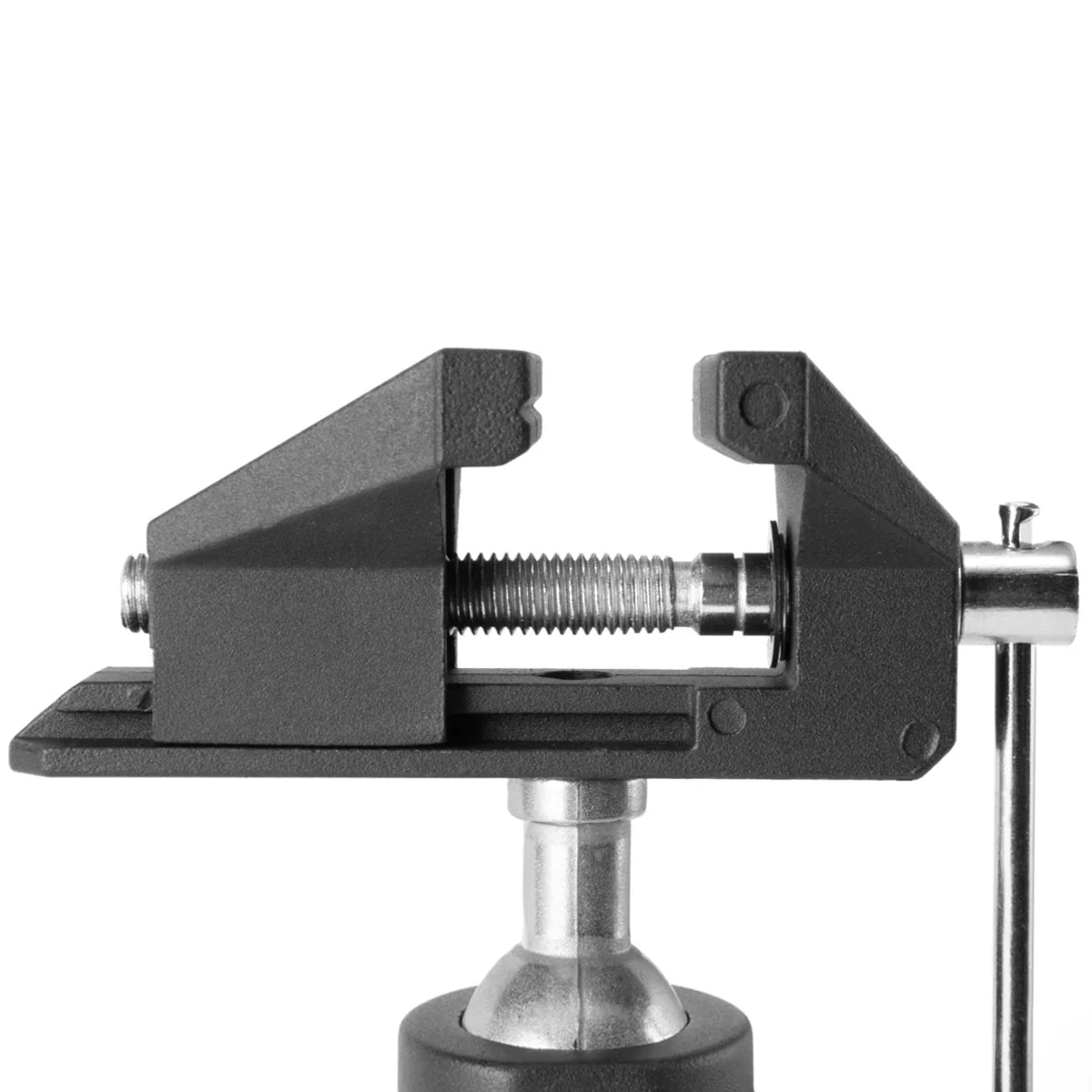 STAHLWERK TS-50 ST Stabiler Tischschraubstock mit Kugelgelenk einsetzbar im Modellbau für Werkstücke aus Metall, Holz und Kunststoff - Image 2
