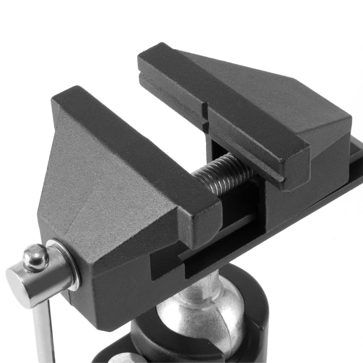 STAHLWERK TS-50 ST Stabiler Tischschraubstock mit Kugelgelenk einsetzbar im Modellbau für Werkstücke aus Metall, Holz und Kunststoff - Image 5