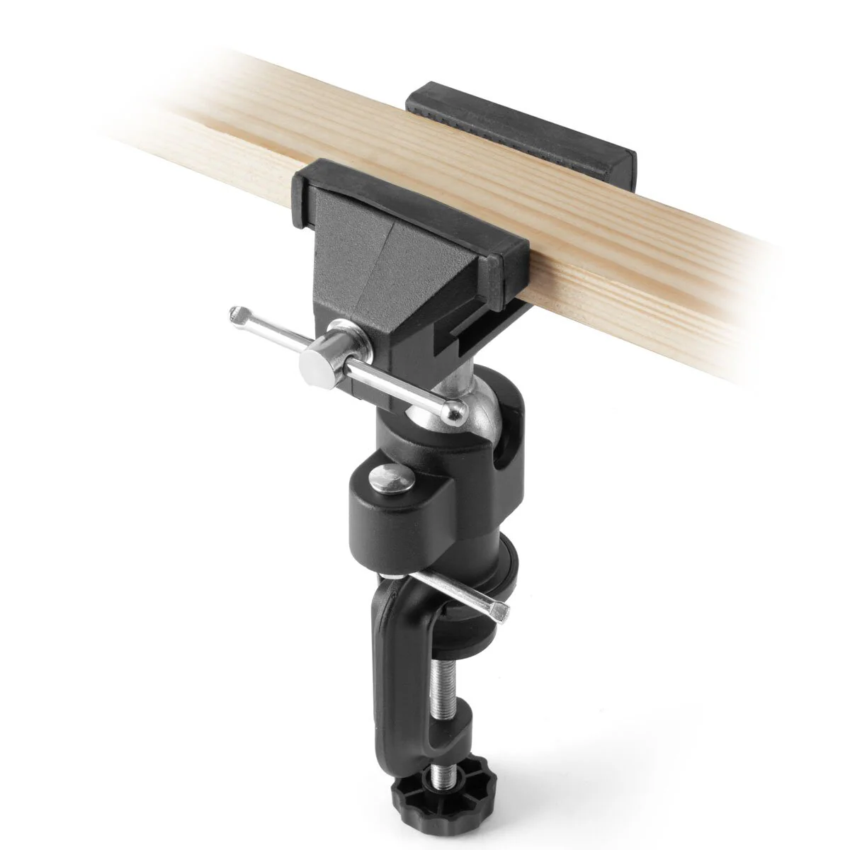 STAHLWERK TS-50 ST Stabiler Tischschraubstock mit Kugelgelenk einsetzbar im Modellbau für Werkstücke aus Metall, Holz und Kunststoff - Image 6