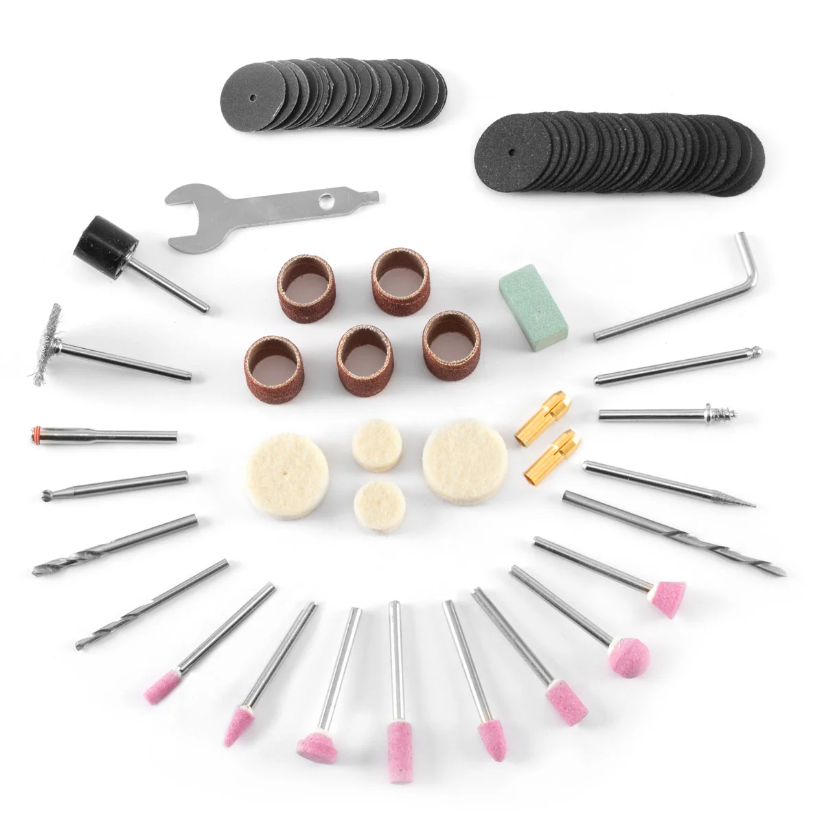 STAHLWERK 80-teiliges Zubehör-Set für Mehrzweckschleifer, Rotationsschleifer und Multifunktions-Tools - Image 3