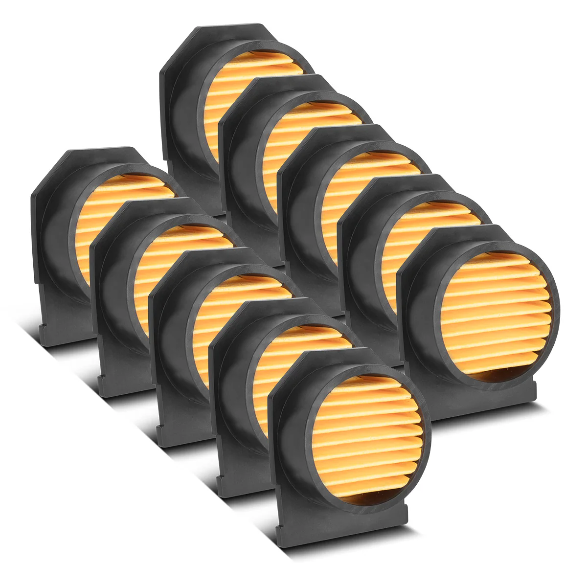 STAHLWERK 10er Set Ansaugluftfilter für Kompressoren | Ersatzfilter | Luftfilter | Saugfilter | Partikelfilter | Kompressor-Filter ausgelegt für 900 – 1450 Watt - Image 3