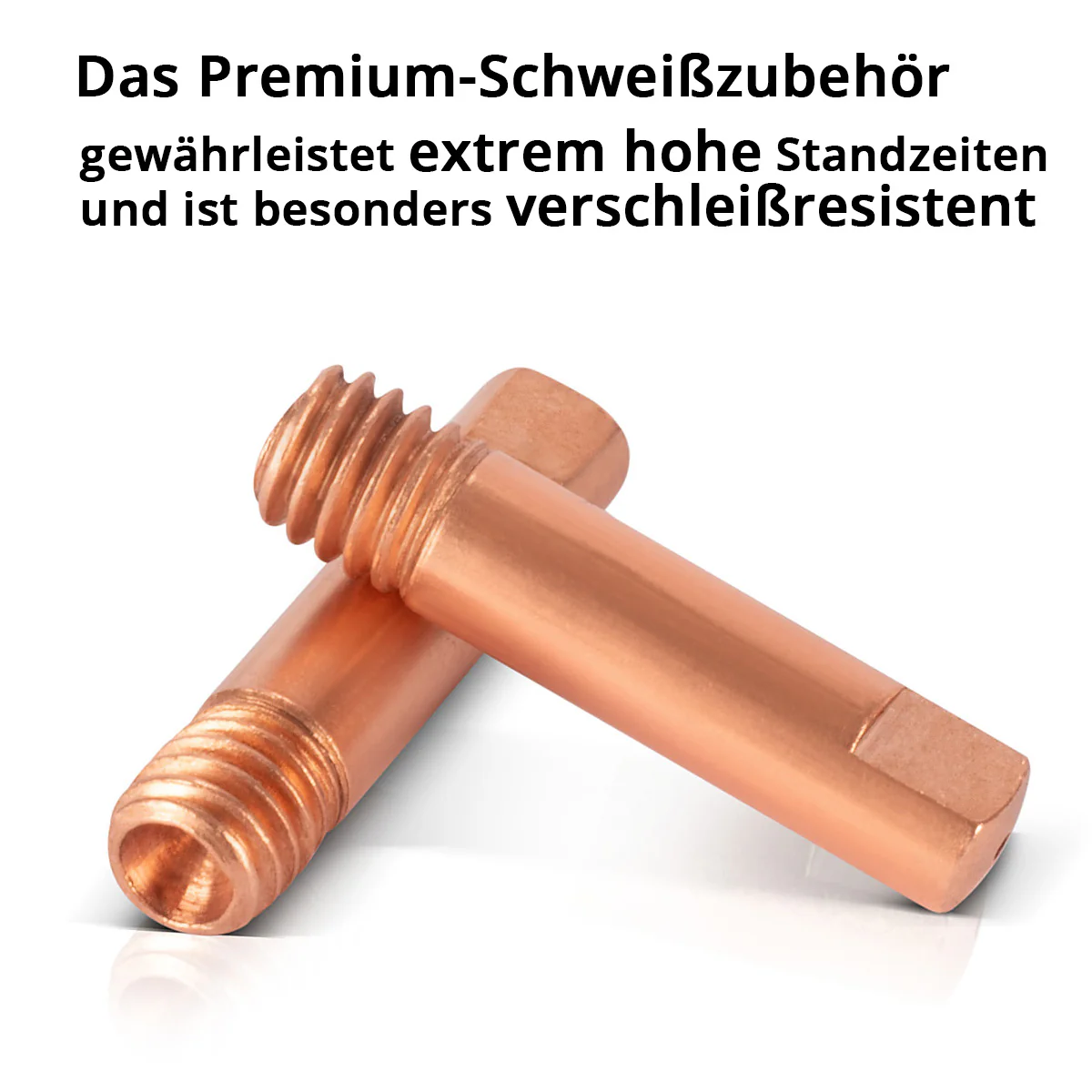 STAHLWERK 20er Set AK15 | MB15 | AK14 | MB14 Stromdüsen | Kontaktdüsen M6x25 in 1,0 mm MIG MAG Verschleißteile Set | Schweißzubehör für Schweißbrenner - Image 5