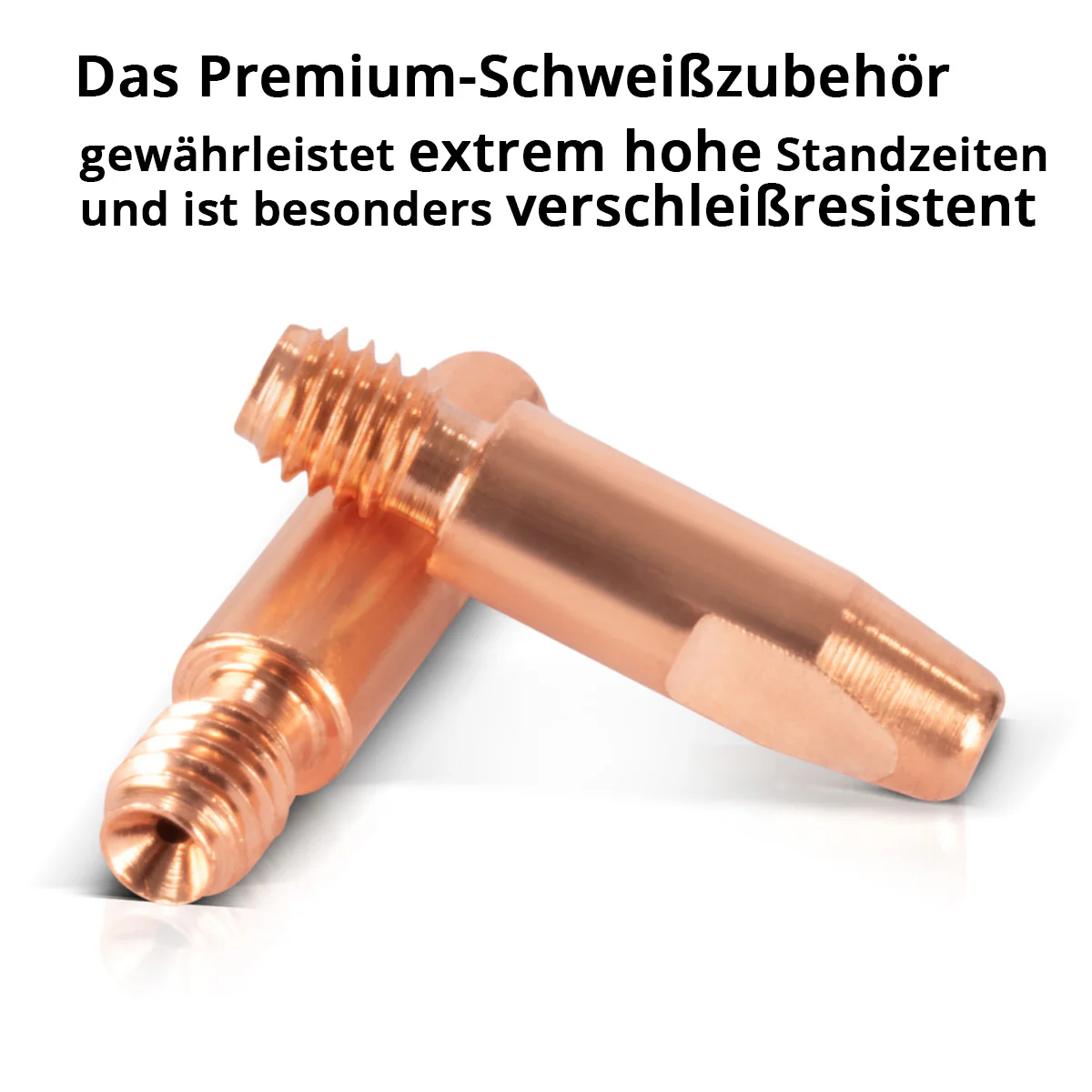 STAHLWERK 20er Set AK25 | MB25 | KD24 | MB24 Stromdüsen | Kontaktdüsen M6x28 in 0,8 mm MIG MAG Verschleißteile Set | Schweißzubehör für Schweißbrenner - Image 5