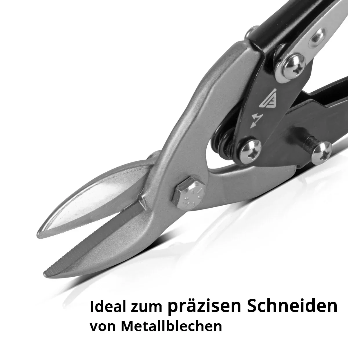 STAHLWERK Blechschere rechter Schnitt Profi-Metallschere | Blechschneider | Metallschneider zum professionellen Schneiden von Metallblechen - Image 5