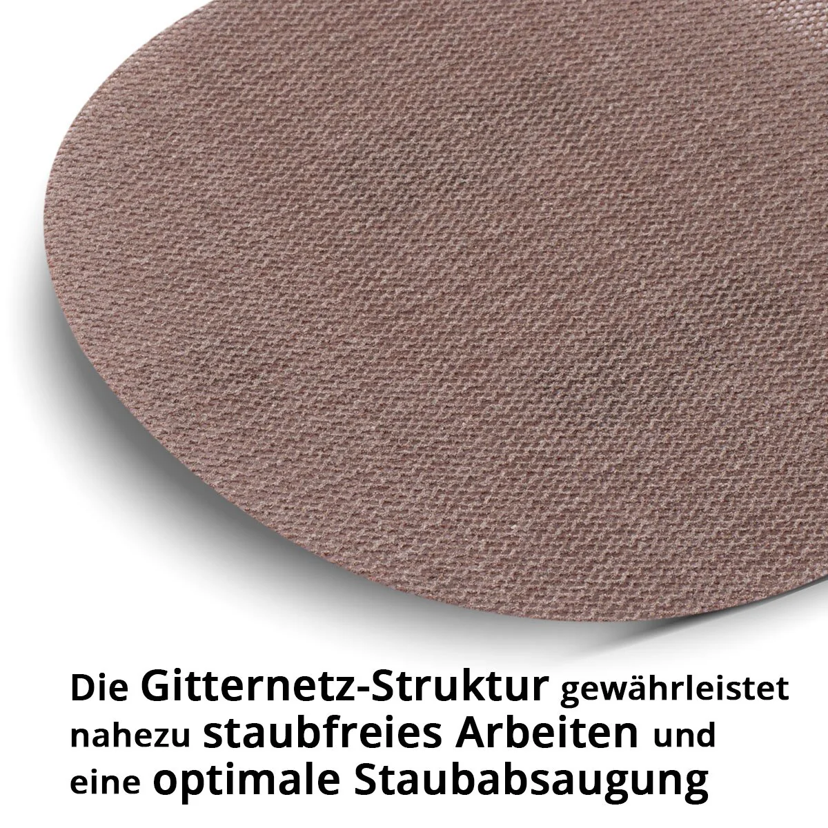 STAHLWERK Druckluft Exzenterschleifer DES-125 ST mit 14er Set Gitternetz-Klett-Schleifscheiben P60-P320 Druckluftschleifer mit 125 mm Schleifteller | Poliermaschine mit Absaugsystem und Staubsack - Image 4