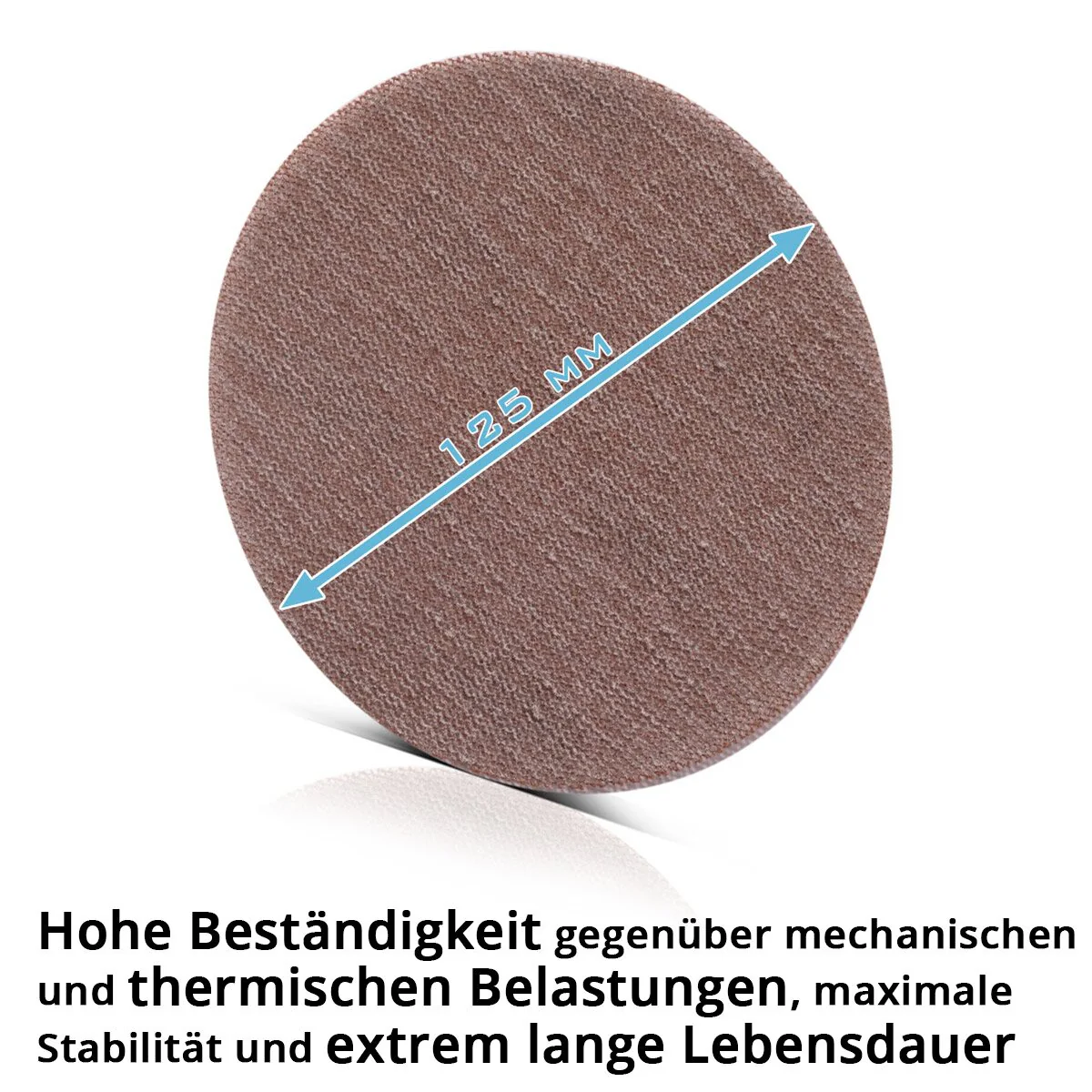 STAHLWERK Druckluft Exzenterschleifer DES-125 ST mit 14er Set Gitternetz-Klett-Schleifscheiben P60-P320 Druckluftschleifer mit 125 mm Schleifteller | Poliermaschine mit Absaugsystem und Staubsack - Image 7