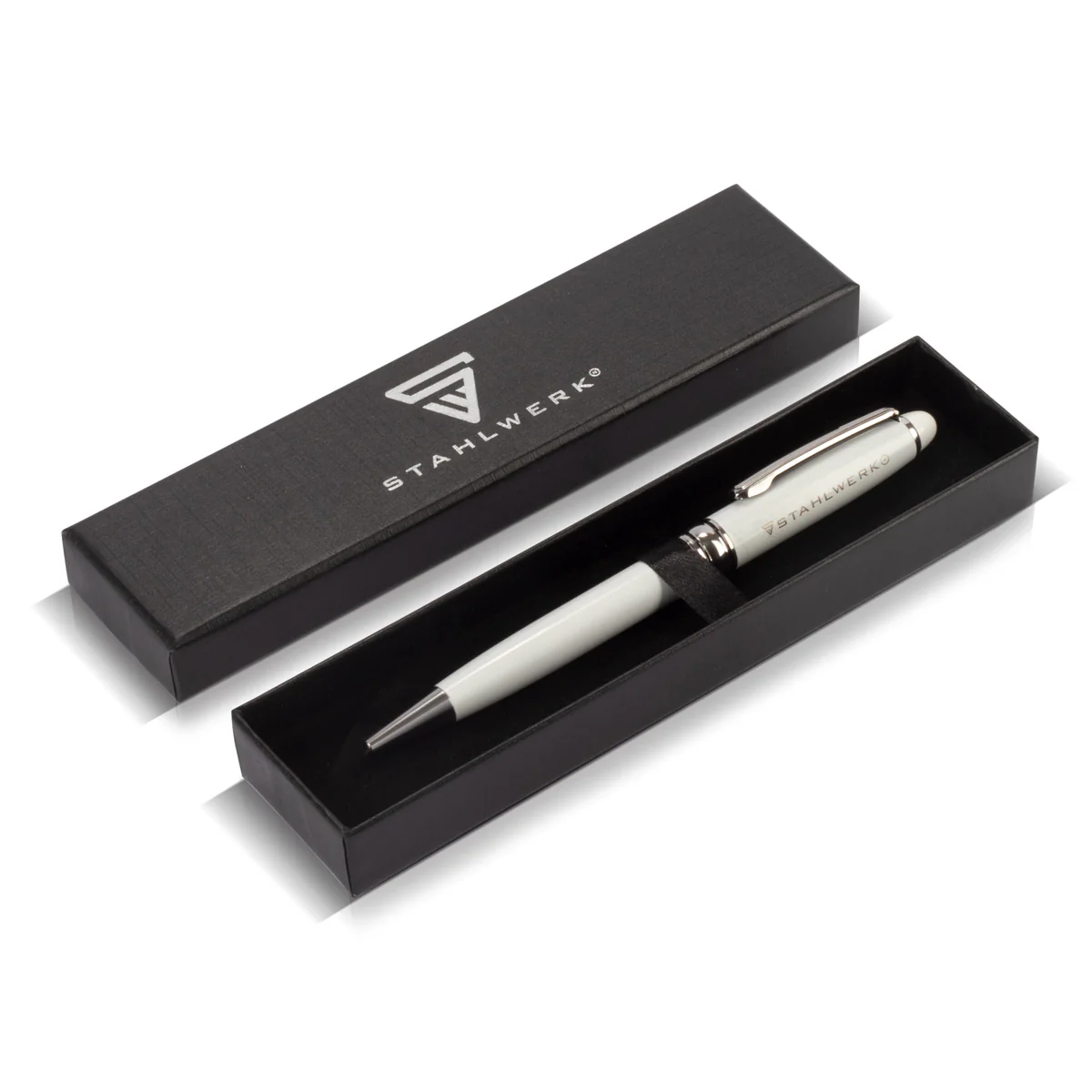 STAHLWERK Kugelschreiber mit Gravur Premium-Kugelschreiber | Stift | Kuli | Schreibgerät mit Halte-Clip und edler Geschenkverpackung - Image 3
