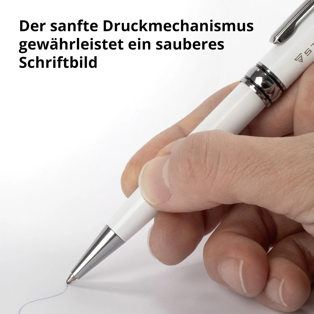 STAHLWERK Kugelschreiber mit Gravur Premium-Kugelschreiber | Stift | Kuli | Schreibgerät mit Halte-Clip und edler Geschenkverpackung - Image 4