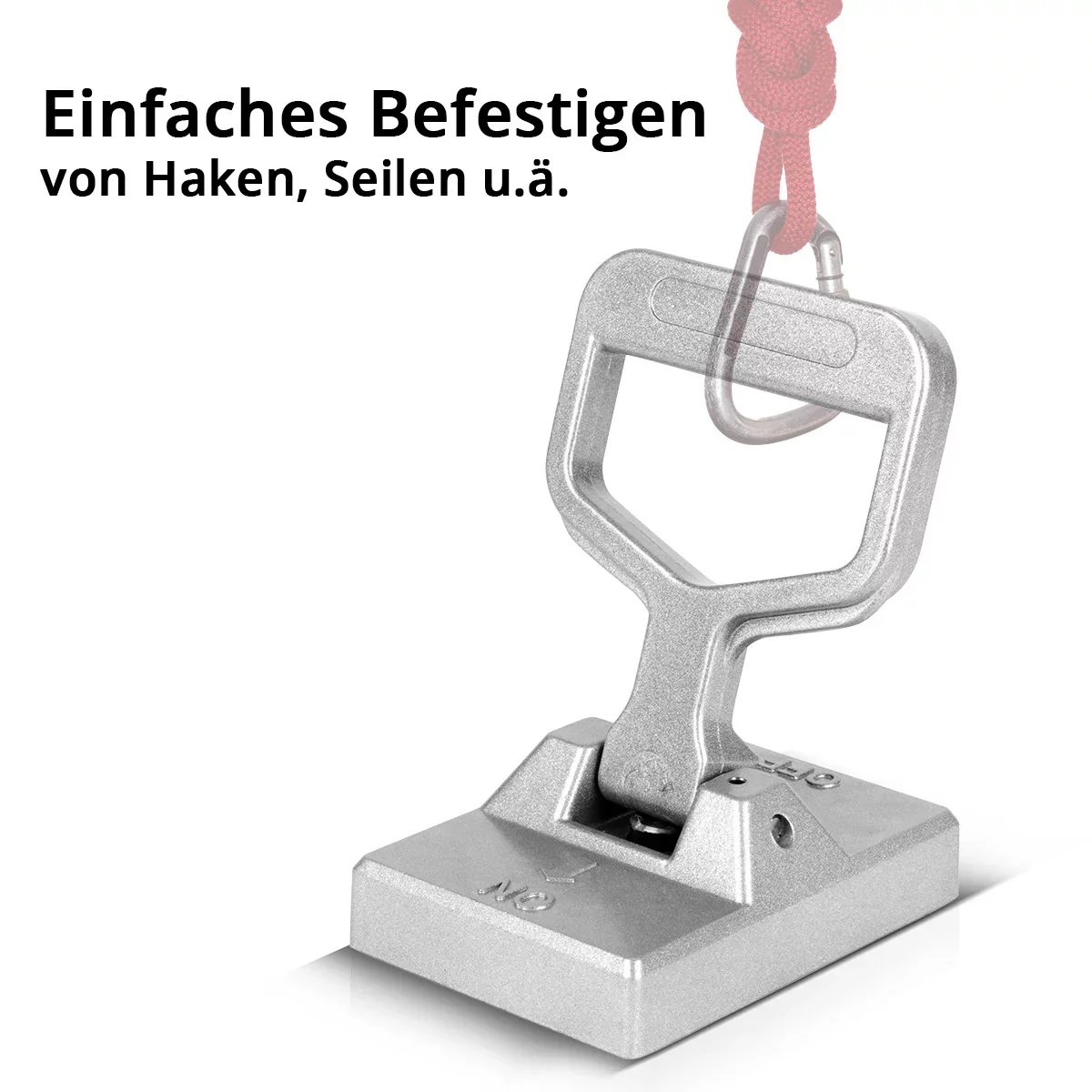 STAHLWERK Magnetischer Heber | Tragbar mit 200 kg Tragkraft und vielseitigem Griff für maximale Flexibilität - Image 5