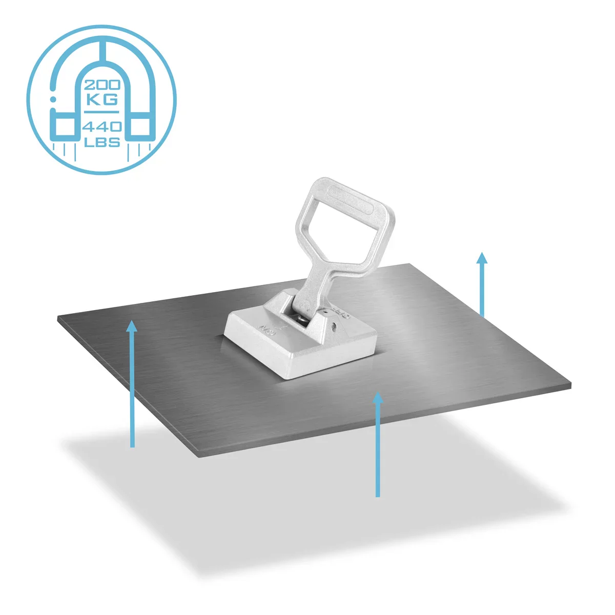 STAHLWERK Magnetischer Heber | Tragbar mit 200 kg Tragkraft und vielseitigem Griff für maximale Flexibilität - Image 7