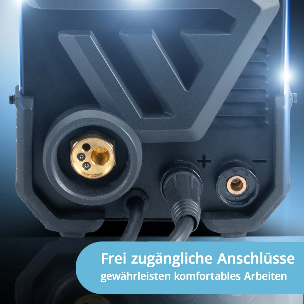 STAHLWERK MIG MAG 200 Puls Pro Schutzgas Schweißgerät Vollsynergisches 5 in 1 Kombigerät mit echten 200 Ampere inklusive AK25/MB25 Alu-Schweißbrenner, Verschleißteile-Set für Aluminium-Schweißen - Image 6