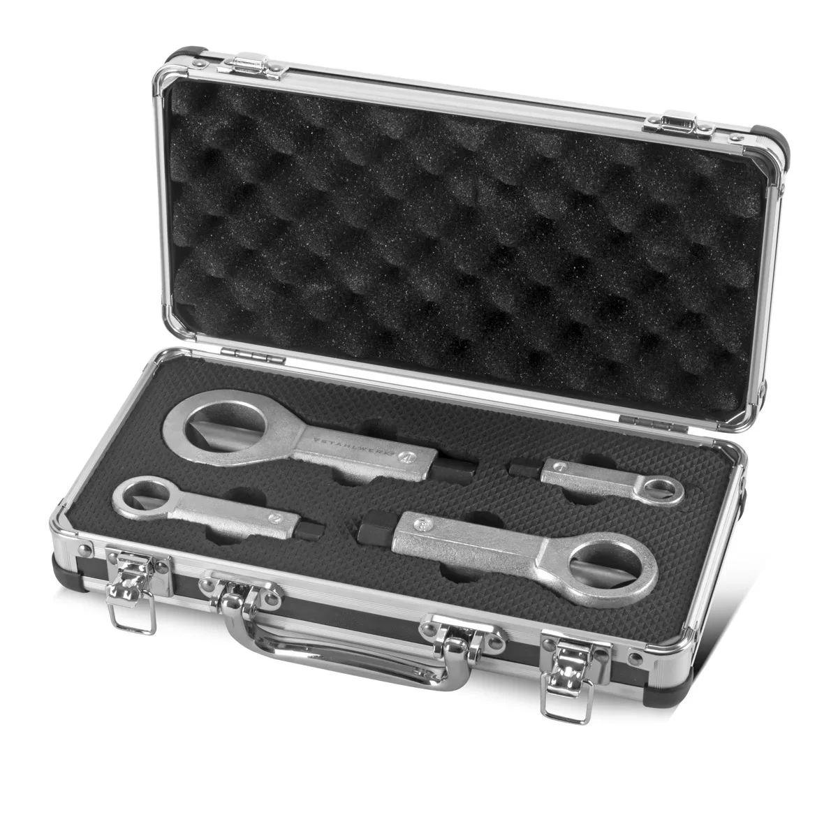 STAHLWERK Mutternsprenger Set 9-36 mm 4-teiliger Mutternsprenger Satz | Mutternlöser | Mutternöffner | Mutternspalter | Werkzeug zum Lösen festsitzender Muttern - Image 5
