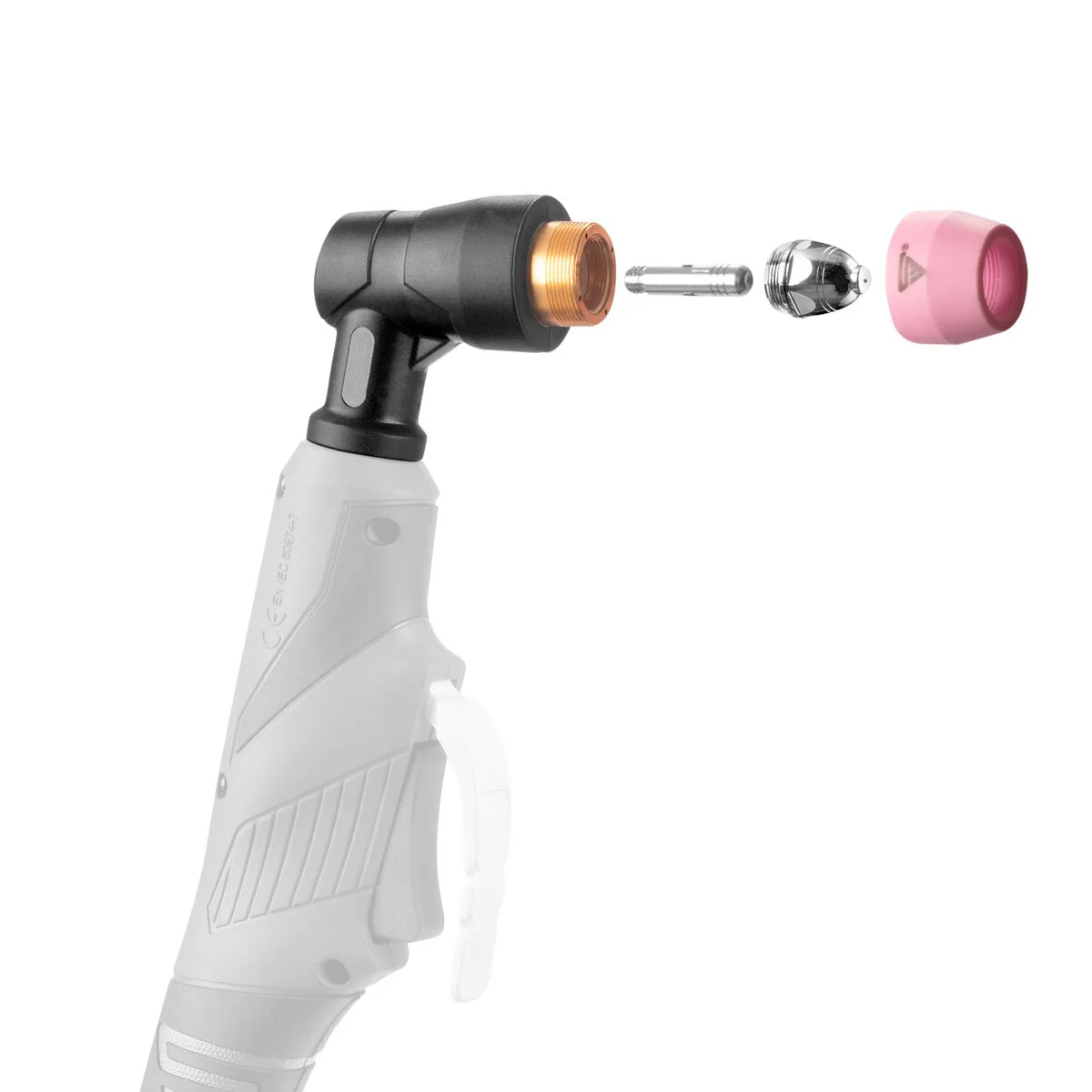STAHLWERK Plasmaschneider-Brennerkopf AG-60 / SG-55 für CUT Plasmaschneidbrenner | Plasmabrenner | Schneidbrenner | Plasmaschlauchpaket - Image 4