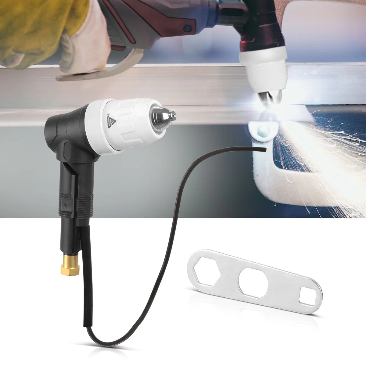 STAHLWERK Plasmaschneider-Brennerkopf P-80 für CUT Plasmaschneidbrenner | Plasmabrenner | Schneidbrenner | Plasmaschlauchpaket - Image 8