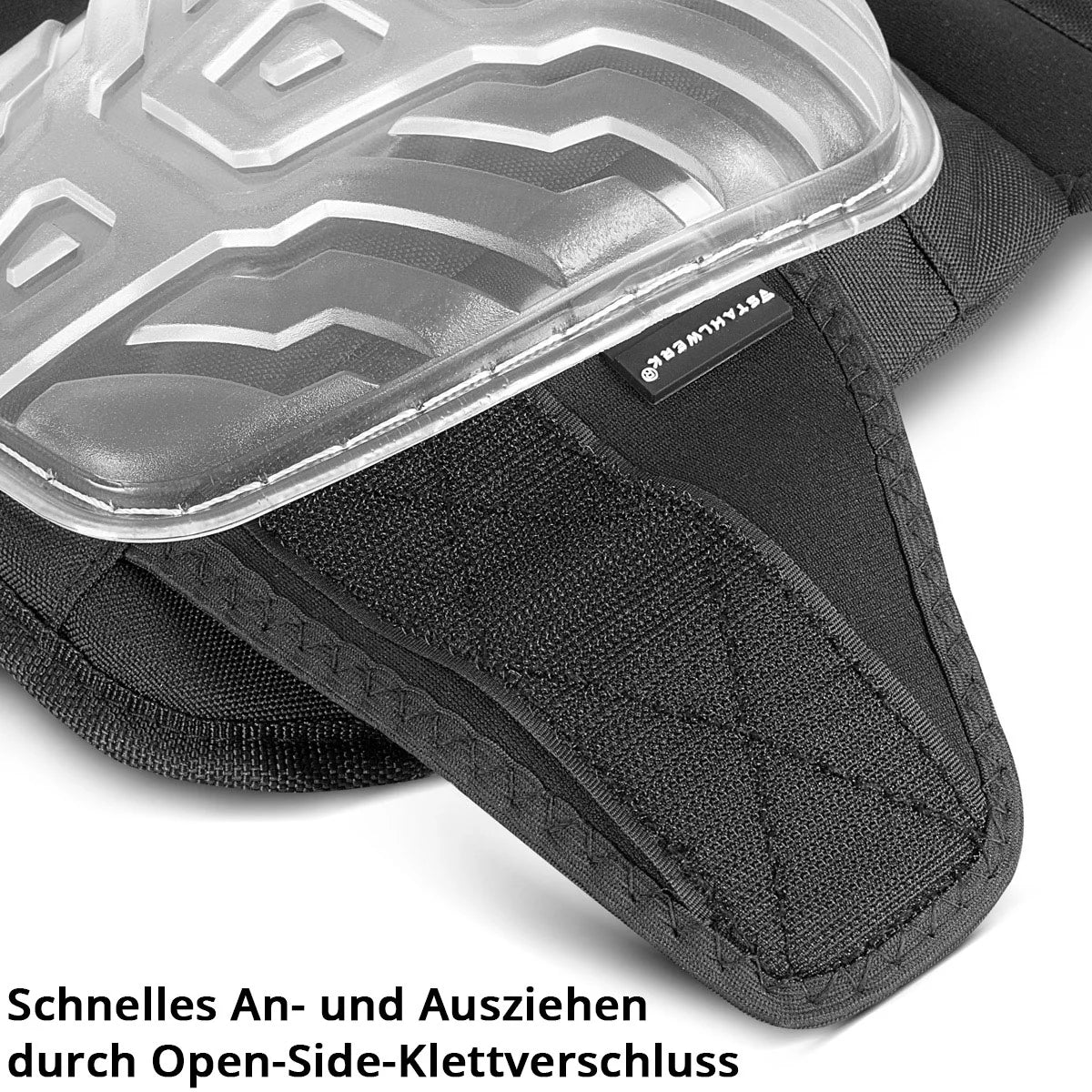 STAHLWERK Profi Knieschoner | Knieschützer | Kniepolster formstabil, hochbelastbar und abriebfest mit hohem Tragekomfort - Image 5