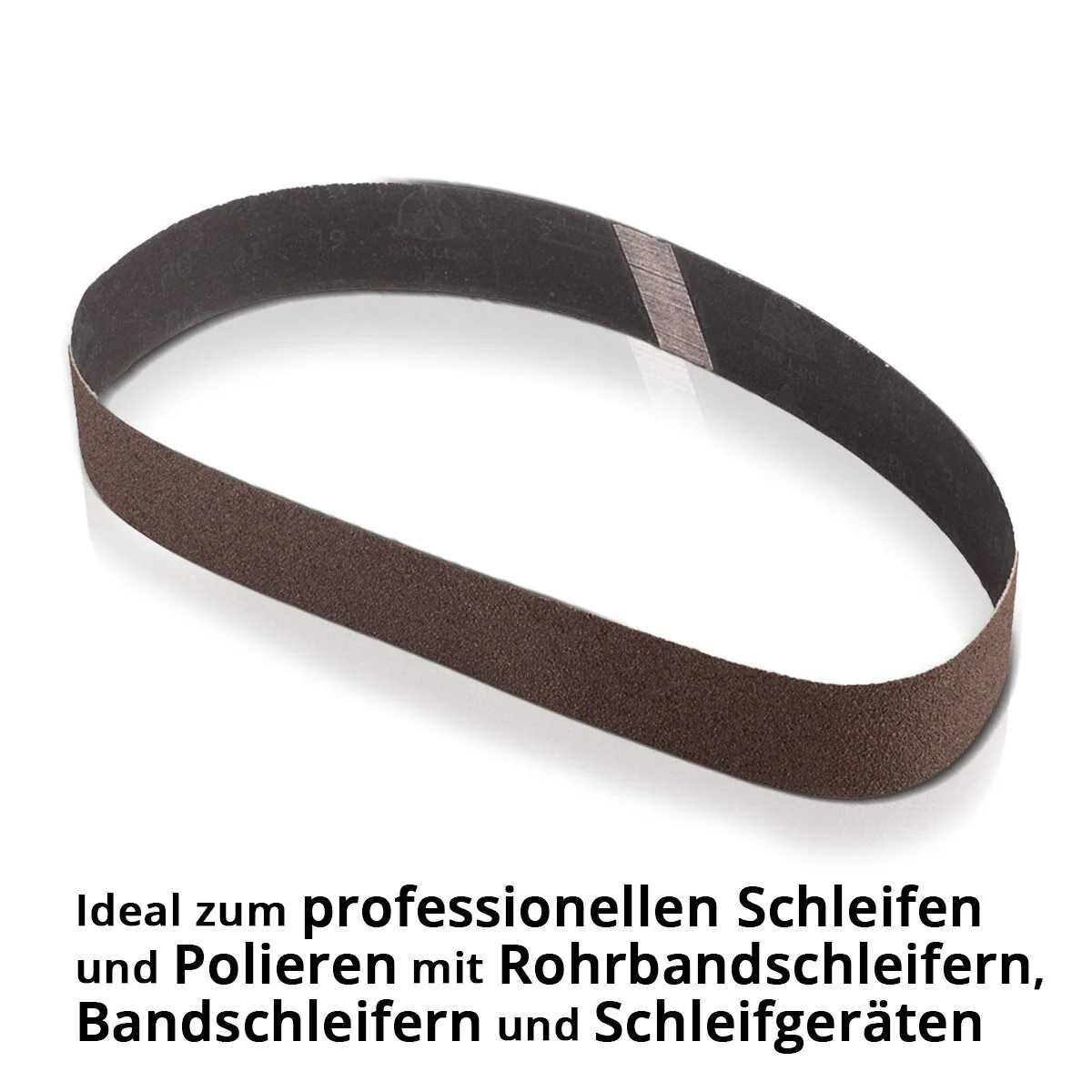 STAHLWERK Schleifband 5er Set mit P80 Körnung 40 x 760 mm Universal-Schleifpapier | Gewebe-Schleifband | Schleifmittel für Rohrbandschleifer, Bandschleifer und Schleifgeräte - Image 6
