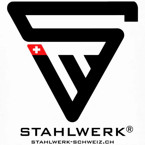 STAHLWERK-SCHWEIZ Frauen Premium Bio Top mit Logo-Print - 99% Baumwolle / 1% Elastan, weiss, diverse Grössen - Image 5