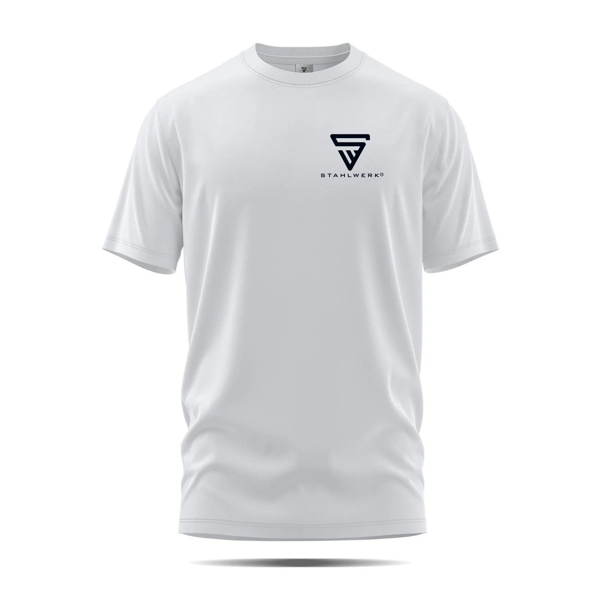 STAHLWERK T-Shirt Größe XXXL Kurzarm-Hemd mit Logo-Print aus 100% Baumwolle - Image 3