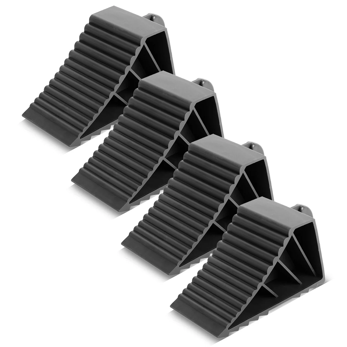 STAHLWERK Unterlegkeile GT-02 ST 4er Set bis 1,5 t Achslast Bremskeil | Hemmschuh | Radkeil | Radvorleger für Pkw Anhänger, Wohnmobil, Wohnwagen oder Caravan - Image 3