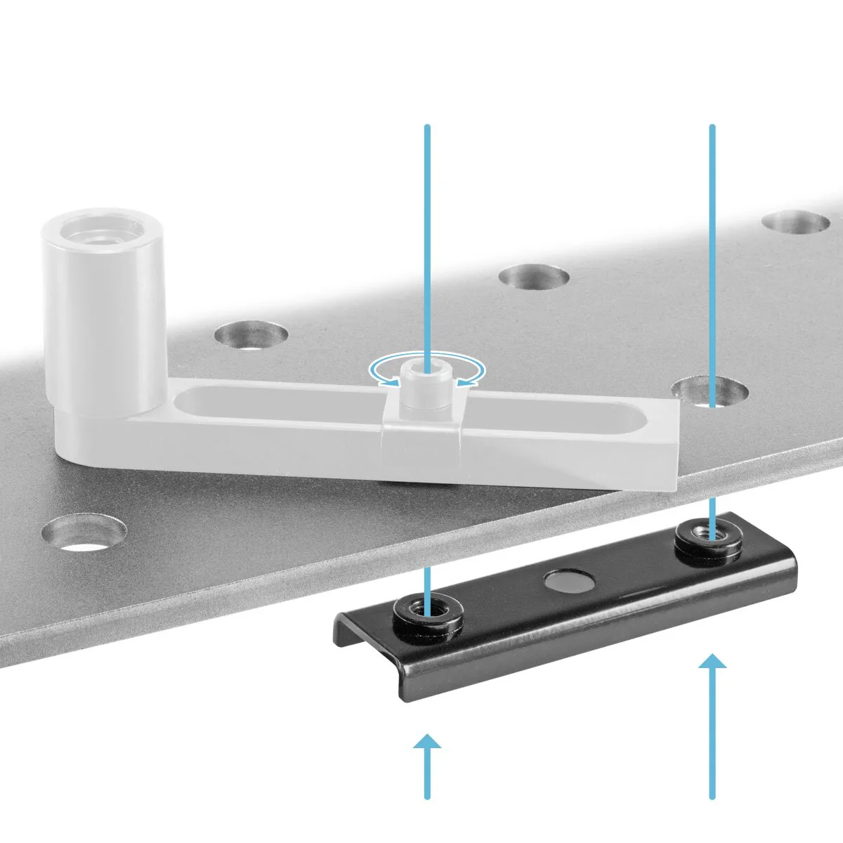STAHLWERK Variabler Anschlag mit Montagemagnet – universelle Befestigungslösung / Fixierhilfe für Schweißtische mit Lochsystem D22 - Image 7