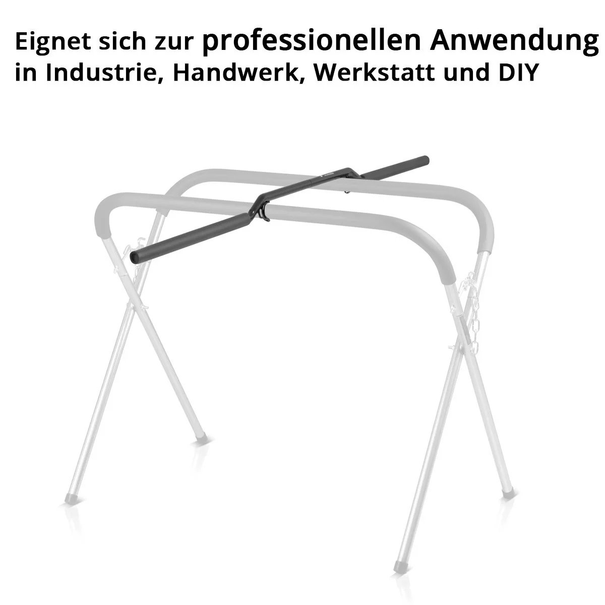 STAHLWERK Verstellbare Verlängerung VTA-200 ST mit 90 kg Tragkraft für Kfz Lackierständer | Scheibenbock | Lackierbock | Montageständer | Arbeitsbock | X-Bock | Windschutzscheibenständer - Image 2