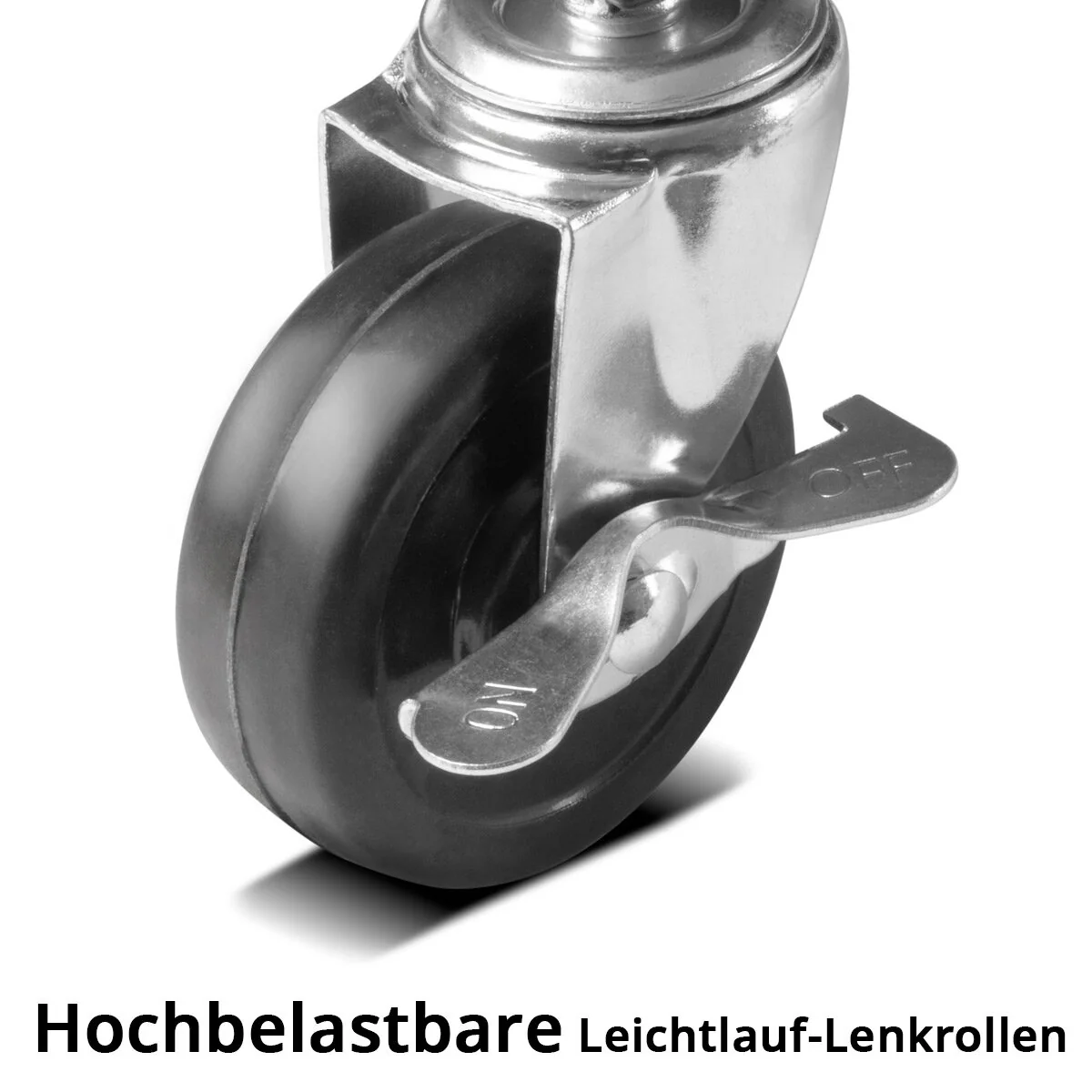 STAHLWERK Werkstatthocker WRS-185 mit 185 kg Tragkraft Werkstattsitz | Werkstattstuhl | Rollhocker | Werkstattrollsitz mit Schublade, Ablagefächern, Leichtlauf-Lenkrollen und Dosenhalter - Image 4
